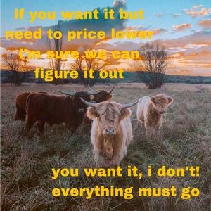 I’ll take any reasonable offer